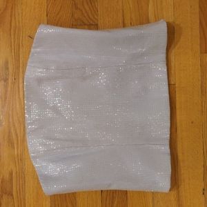 Tibi sparkle sequin bustier size 6